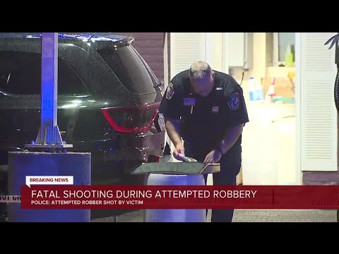 Deadly shooting during attempted armed robbery