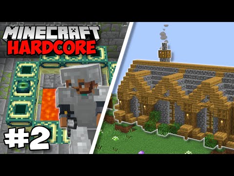 EPIC ADVENTURE & Storage Room! - Minecraft 1.18 Hardcore (#2)