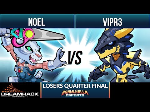 noeL vs VipR3 - Losers Quarter Final - DreamHack Summer 1v1