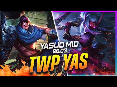 TheWanderingPro - Yasuo vs Katarina MID Patch 26.3 - Challenger Yasuo Gameplay