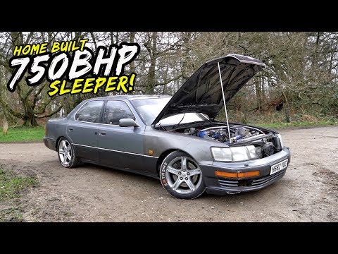 THIS *HOME BUILT 750BHP* MADMAX LEXUS LS400 DRIFT CAR IS INCREDIBLE!