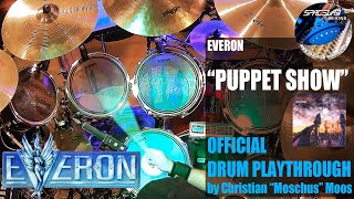 EVERON - Puppet Show - OFFICIAL DRUM PLAYTHROUGH
