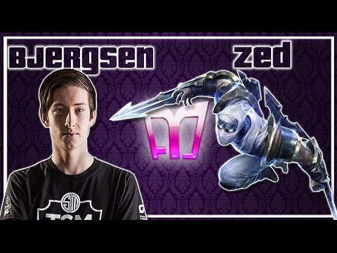 Bjergsen - Zed vs Ahri - Mid «Boss» (Challenger)