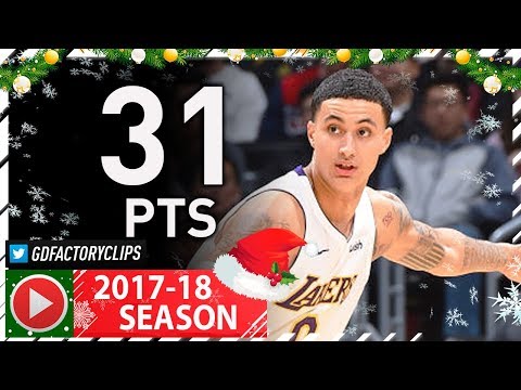 Kyle Kuzma Full XMAS Highlights vs Timberwolves (2017.12.25) - 31 Pts