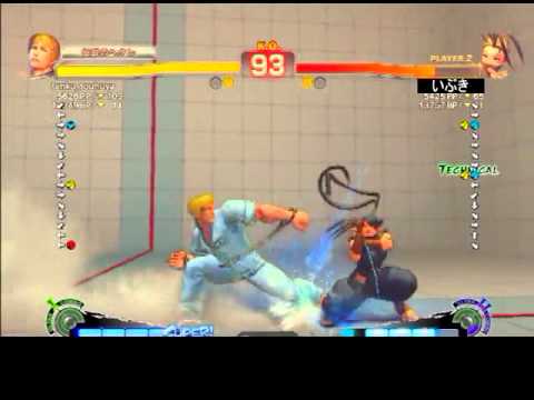 SSF4 AE Ver. 2012: tenku_touhuya (Cody) vs. mi-chan0406 (Ibuki) Nico Live PSN Ranked Matches
