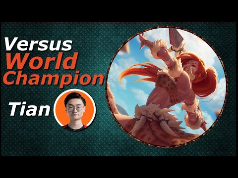 Destroying World Champion FPX Tian (And More) Challenger Nidalee JG S9 | League of Legends