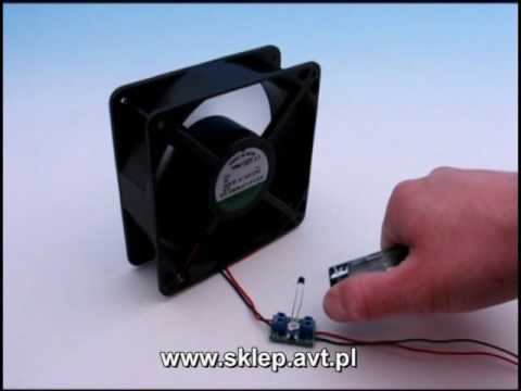 AVT1564 - STEROWNIK WENTYLATORA 12V