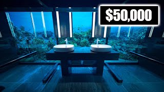 The Muraka $50,000 Dollars a night Underwater Hotel  |  Rangali Island Conrad Ma