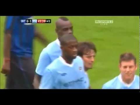 Inter vs Manchester City 0-3 : Balotelli,Dzeko,Johnson - Amichevole 31/07/2011