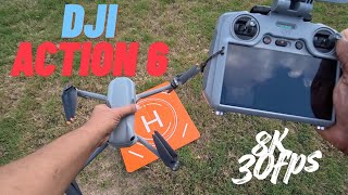 Dji action 6 after update - 8K footage