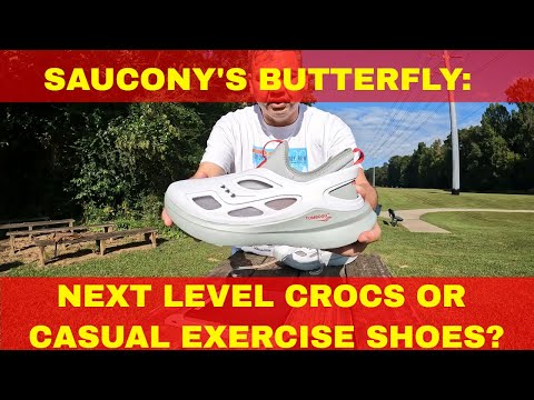 Unboxing the Strangest Pair of Shoes - The Saucony Butterfly and My First Impression