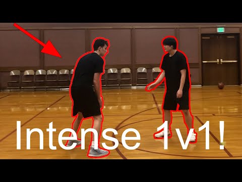 INTENSE 1v1 BASKETBALL GAME!!! *IT GOT PHYSICAL* | Greeneye Basketball