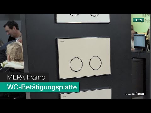 MEPA Frame WC Designbetätigungsplatte