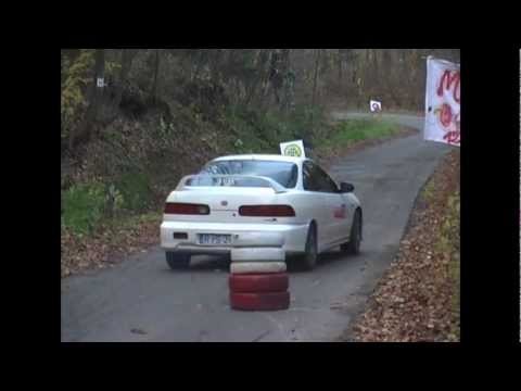 K. Bukowski / M.Trzeciak - Honda Integra - XII Jasielski Rajd Niepodległości KJS Jasło 11-11-2012