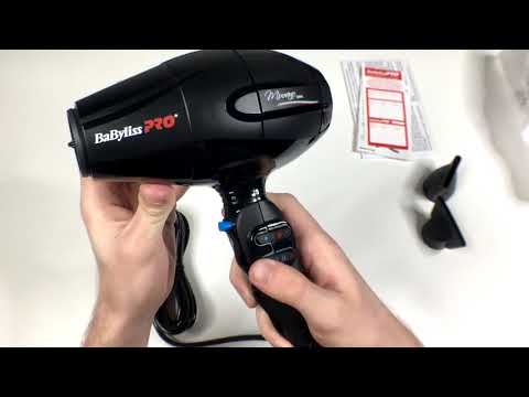 Миниатюра изображения товара Профессиональный фен BaByliss Pro Murano Ionic Compact / BAB6160INRE