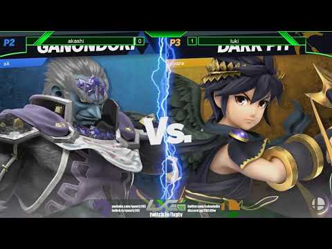 Akashi (Corrin/Ganon/Palutena) vs Luki (Dark Pit) - Smash Ultimate @ LXG 6