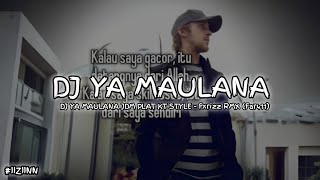 Download lagu DJ YA MAULANA | MAULANA MAULANA YA SAMI' DUANA REMIX JDM PLAT KT | Fxrizz #IIZINN mp3
