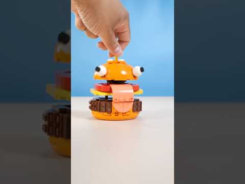How to build a bouncy Fortnite Durrr Burger #lego #legomoc #fortnite #gaming #legofortnite