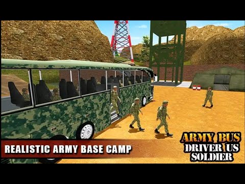 Army Bus Driver 2021 : Real Military Coach Simulator | Bus Games | Army Bus Driving Games