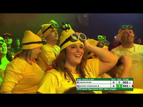 TOTO Dutch Open Darts 2025 – Men Final