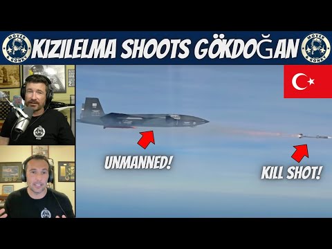 Turkish Kizilelma Drone Shoots Down Jet — US Fighter Pilots React
