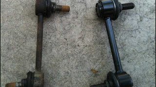 How to replace rear stabilizer bar links