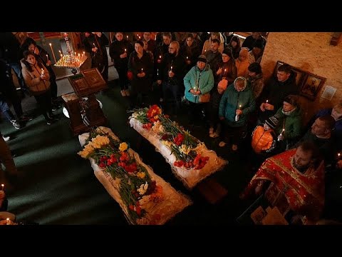 Uman: Trauerfeier für Opfer des Raketenangriffs