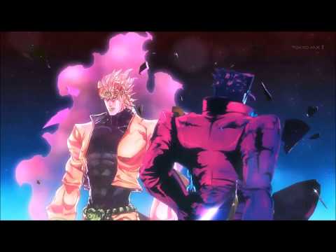 Stardust Crusaders OP 2: Variants 1 and 2 comparison