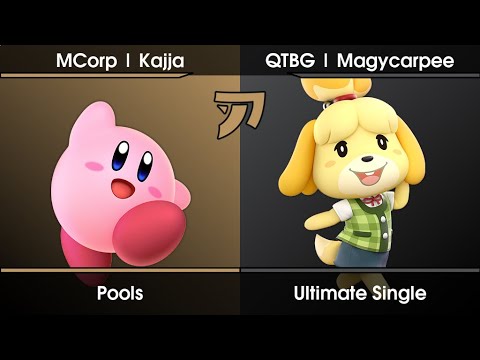 Fake Fiesta Pools - MCorp | Kajja (Kirby) Vs. QTBG | Magycarpee (Isabelle) SSBU Ultimate Tournament