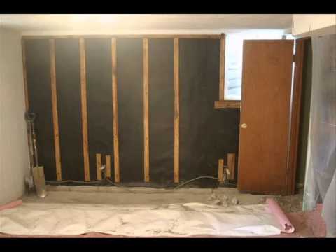 Basement Waterproofing - Customer Time Lapse Video