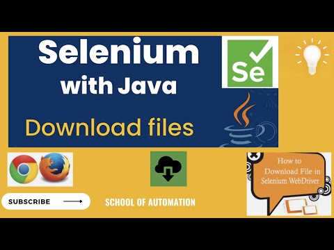 Download File Java Selenium