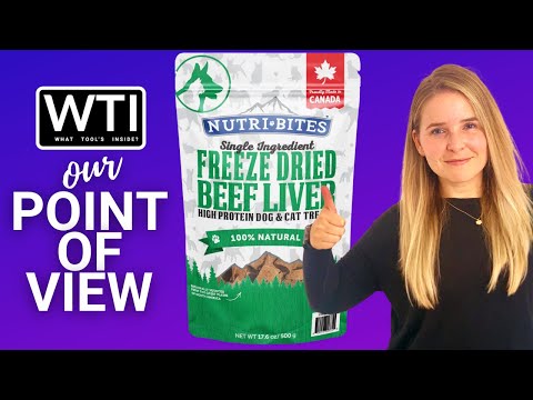 Nutri Bites Beef Liver Dog Treats - WTI product video review