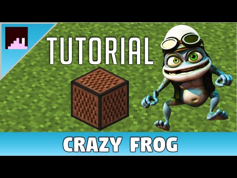 Crazy Frog - Axel F Minecraft Noteblock Tutorial | Meme Song Noteblock Tutorial (how to)