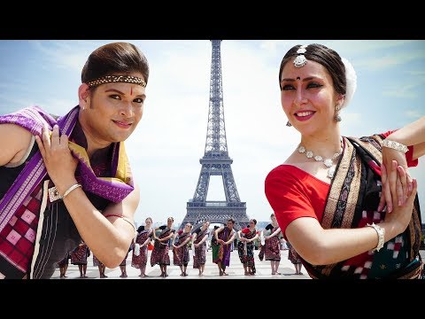 Sambalpuri dance at the Eiffel Tower (Paris France) | Rasarkeli Bo