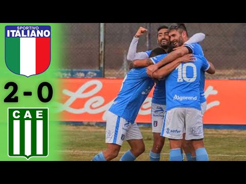 SPORTIVO ITALIANO vs. EXCURSIONISTAS [2-0] • Primera C