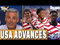 Colin Cowherd REACTS: USA ADVANCES, Balogun RED CARD, Tillman BEST GOAL EVER? | THE HERD World Cup