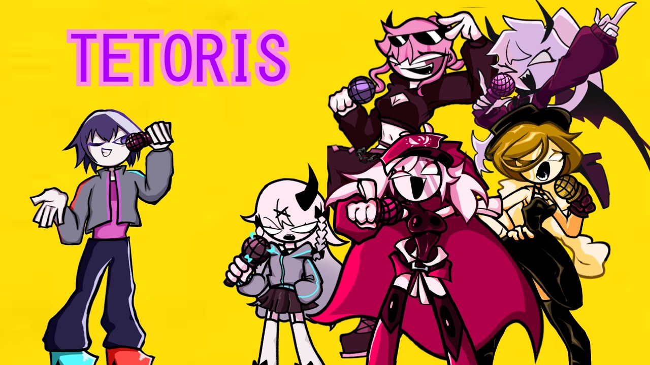 Tetoris but SHIN and favoritemember sings it  【FNF】