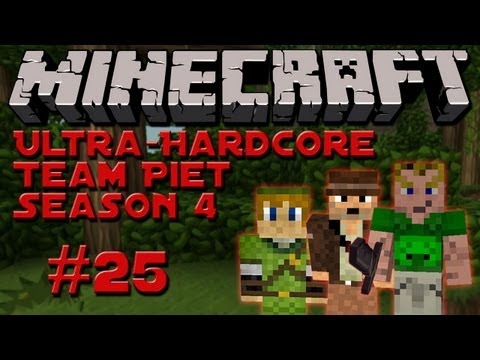 Let's Play Minecraft Ultra Hardcore S4E25 [Team Piet/Full-HD] - ZAAA SPINNEN