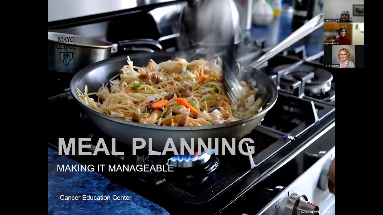 Making Meal Planning Manageable - Mayo Clinic