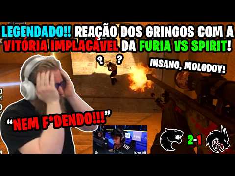 [legendado!!] 🔥🔥 REAÇÃO DOS GRINGOS COM A VITÓRIA INCRÍVEL DA FURIA EM CIMA DA SPIRIT DO DONK!!