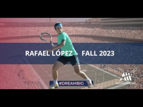 College Tennis Recruitment - Rafael López (FALL 24) Spain