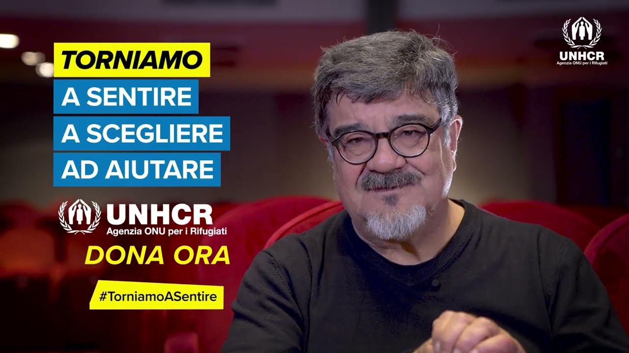 Francesco Pannofino e UNHCR lanciano l'appello per Torniamo a sentire