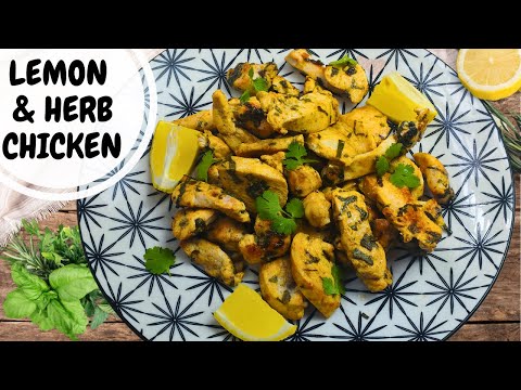 Lemon, Herb and Garlic Chicken Breast Recipe // Lemon Herb Chicken // Lemon Garlic Chicken