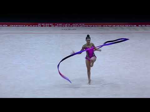 Ela Polak SLO Ribbon AA - European Championships 2023 Baku