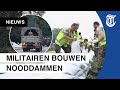 Defensie in actie: nooddammen in Roermond