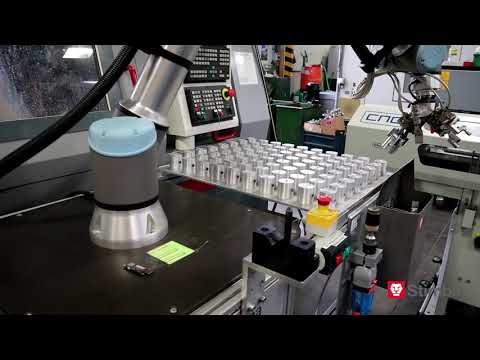 Ekom | obsluha CNC | kolaboratívny robot Universal robots UR10e
