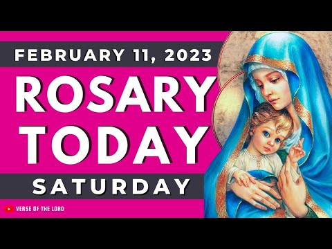 ROSARY SATURDAY FEBRUARY 11 2023, JOYFUL MYSTERIES OF THE ROSARY SCRIPTURAL