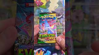 Evolving skies packs #pokemon #pokemoncards #pokemontcg #cards #shorts