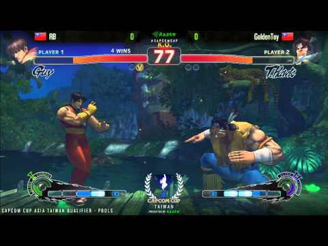 SSF4AE RB vs GoldenToy - CAPCOM-Cup Asia Taiwan Qualifiers