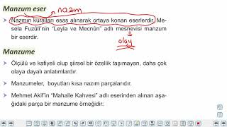 Eğitim Vadisi 9.Sınıf TDE 9.Föy Şiir Bilgisi Konu Anlatım Videoları